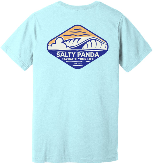 Sunset Swell - Salty Panda T-Shirt
