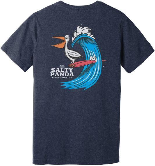 Pelican Pipeline - Salty Panda T-Shirt