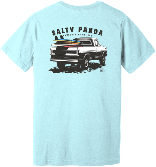 Surf Hauler - Salty Panda T-Shirt