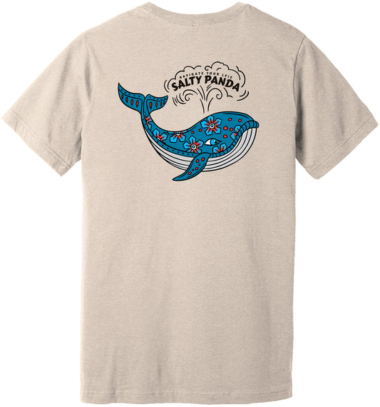 Whale Bloom - Salty Panda T-Shirt
