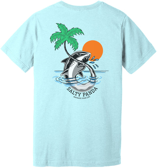 Shark Feast - Salty Panda T-Shirt