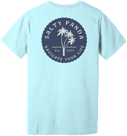 Blue Tropic - Salty Panda T-Shirt