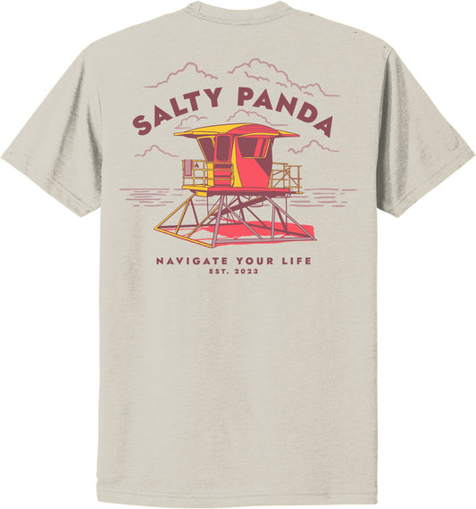 Seaside Sentry - Salty Panda T-Shirt